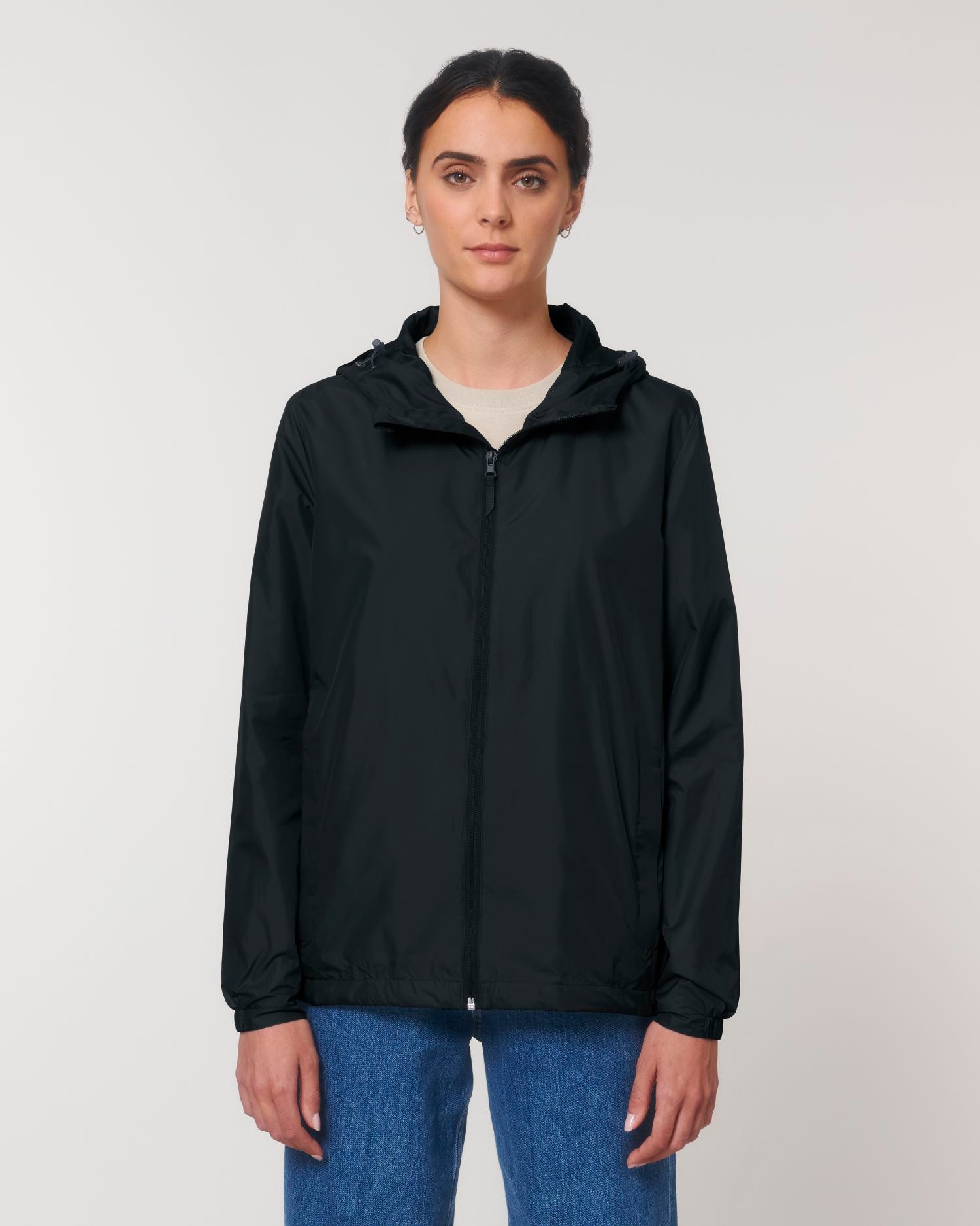 Non Padded Jacket Commuter in Farbe Black