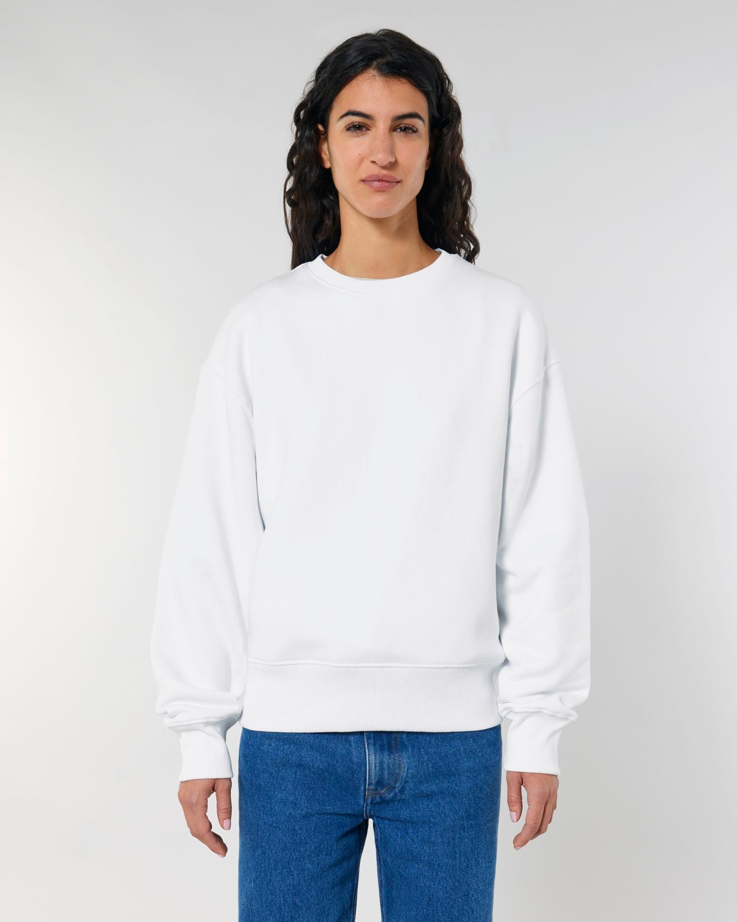 Crew neck sweatshirts Radder in Farbe White