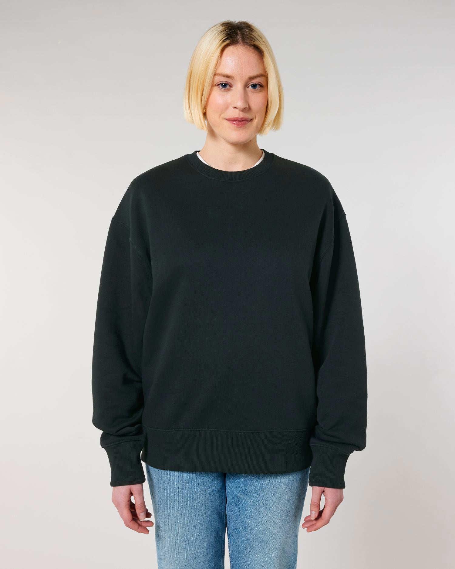 Crew neck sweatshirts Radder in Farbe Black