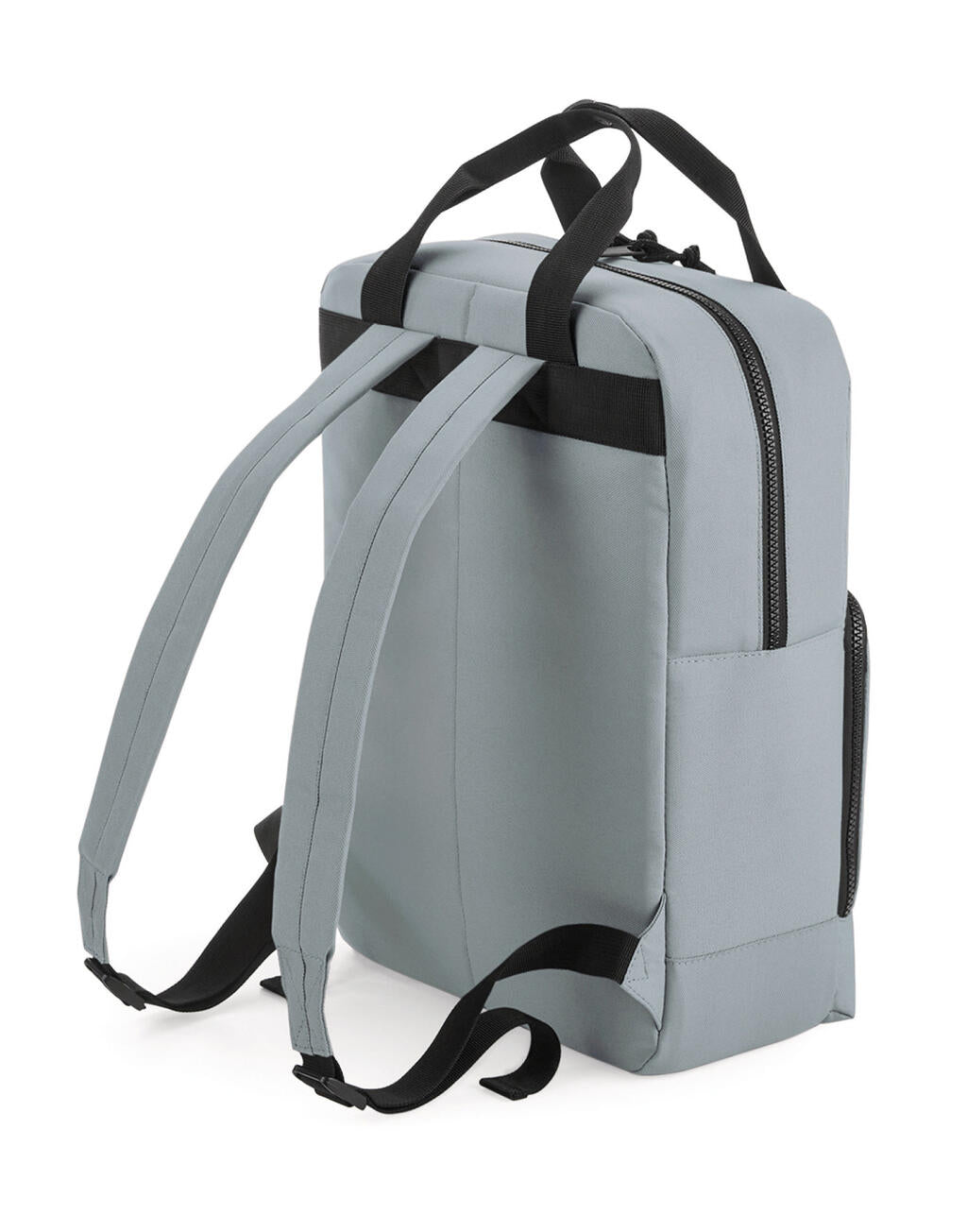 Recycled Twin Handle Cooler Backpack in Farbe Black