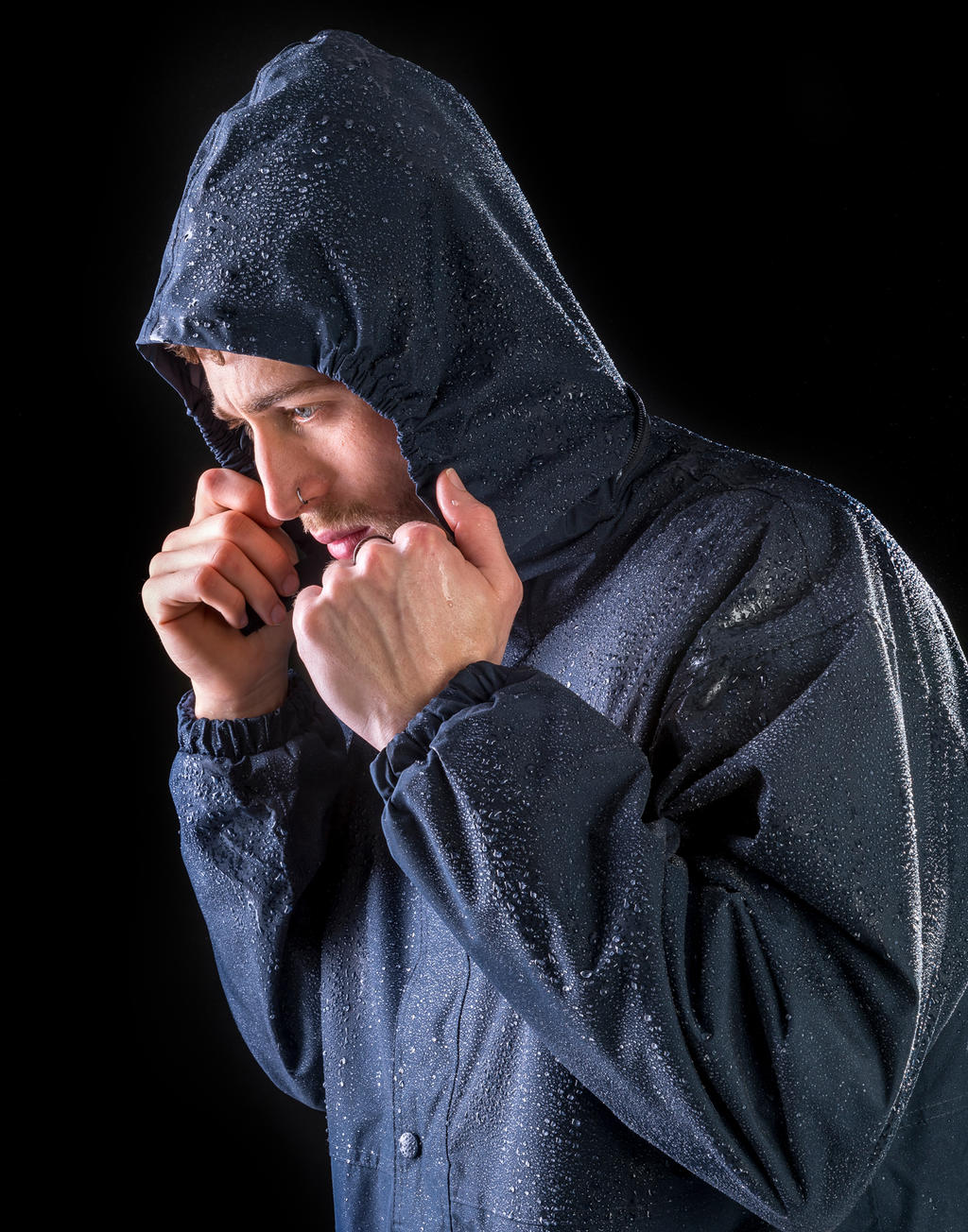 Outbound Reversible Jacket in Farbe Black/Grey
