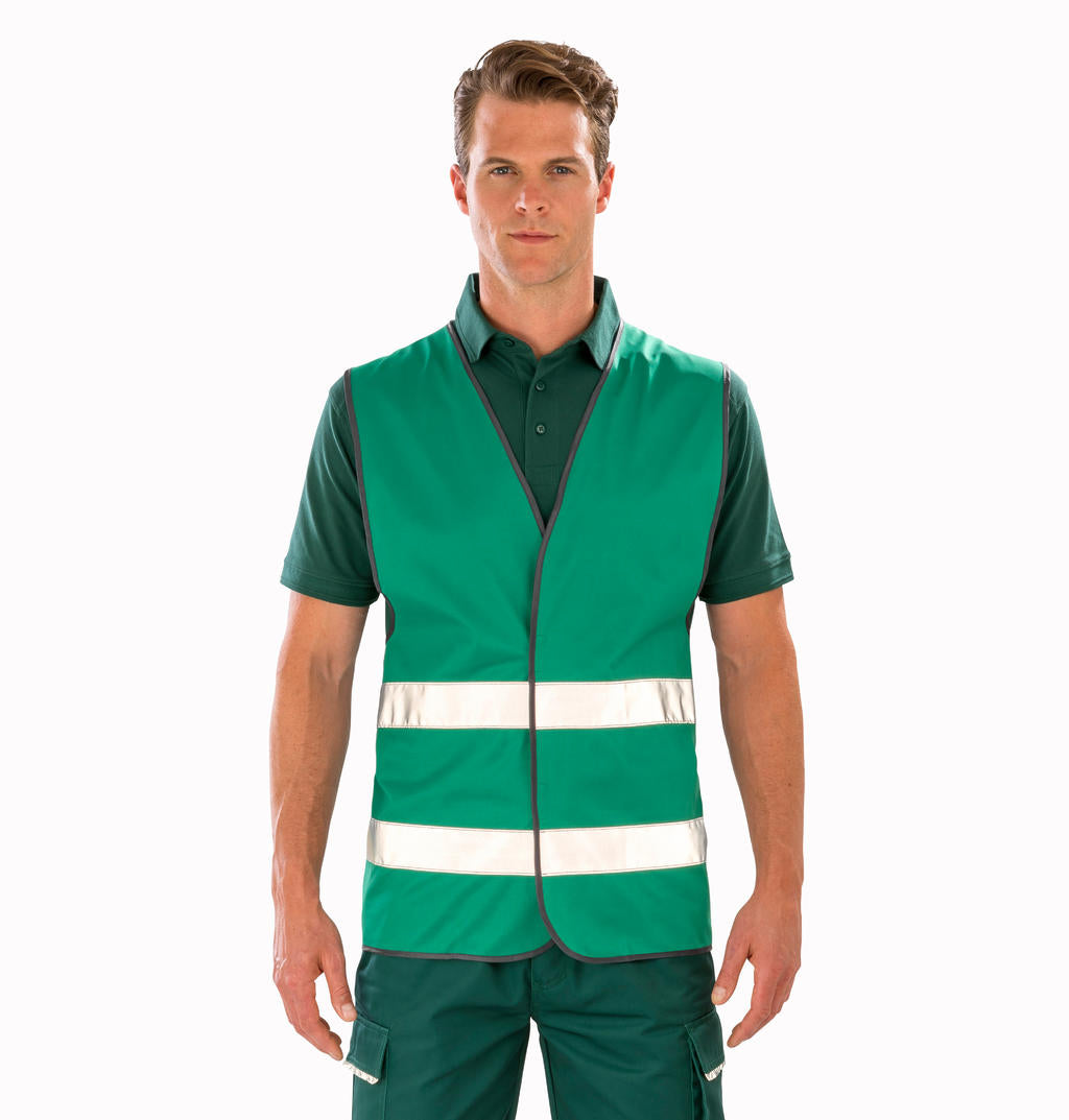 Core Enhanced Visibility Vest in Farbe White