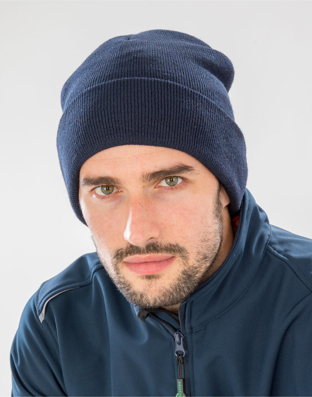 Recycled Thinsulate™ Beanie in Farbe Black