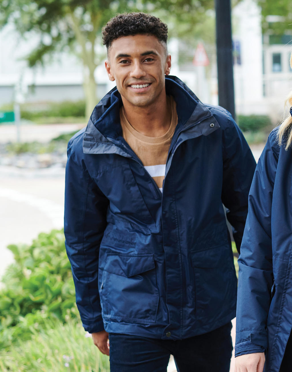 Benson III Jacket in Farbe Black/Black