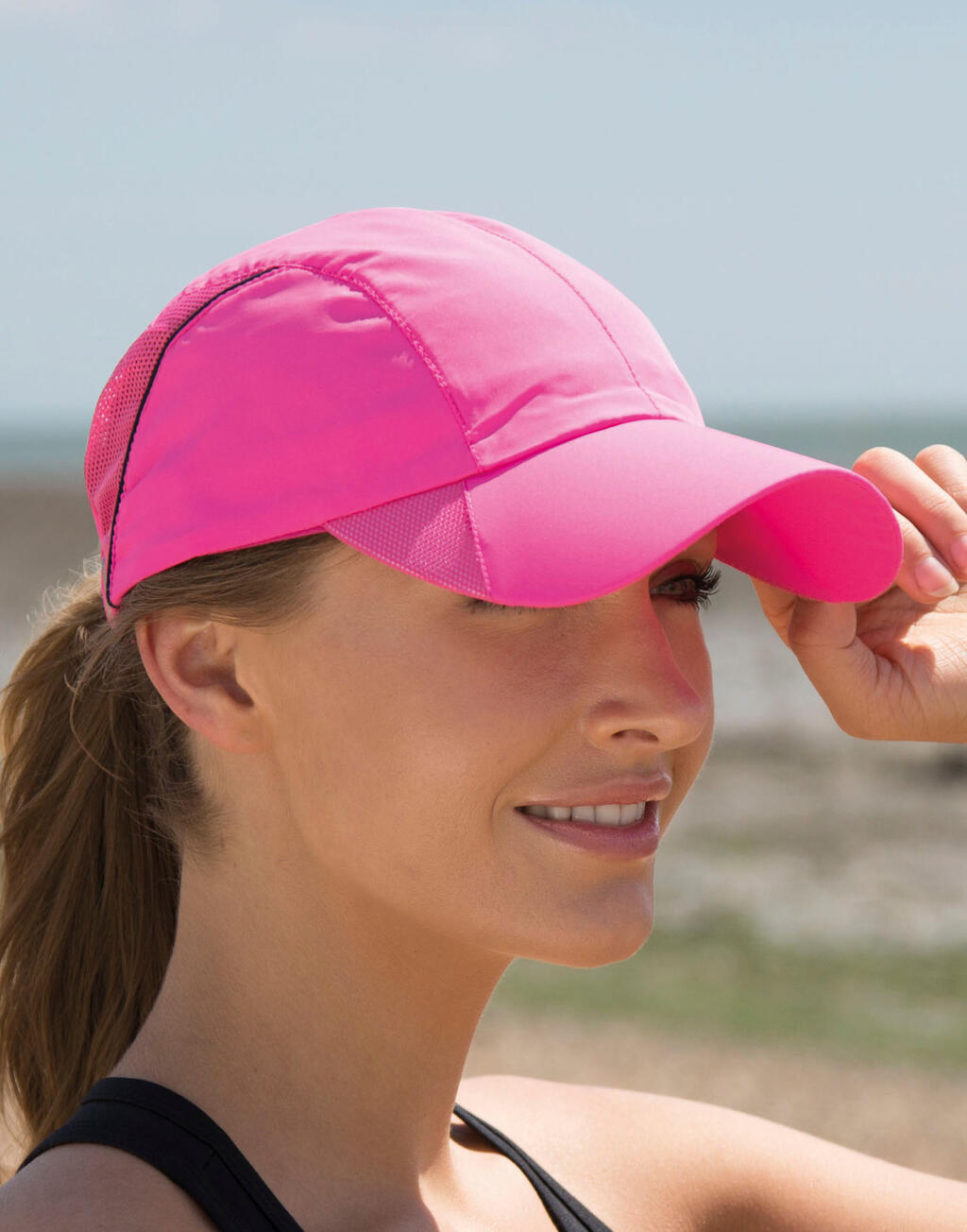  Spiro Impact Sport Cap in Farbe Fluorescent Pink