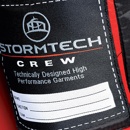  Gravity Thermal Jacket in Farbe Black/True Red
