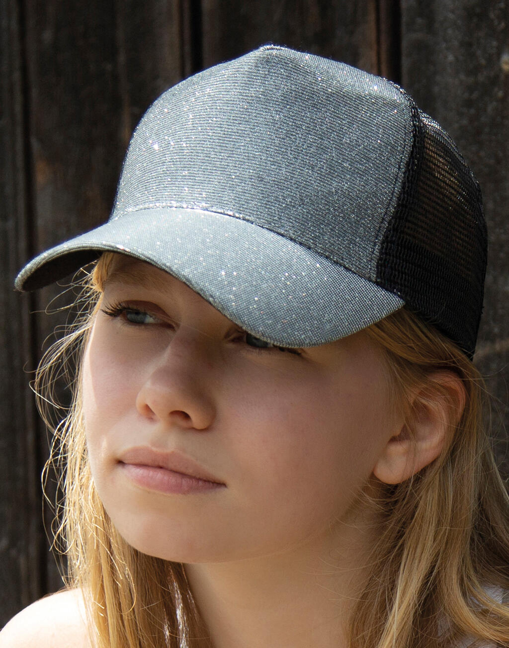  New York Sparkle Cap in Farbe Black