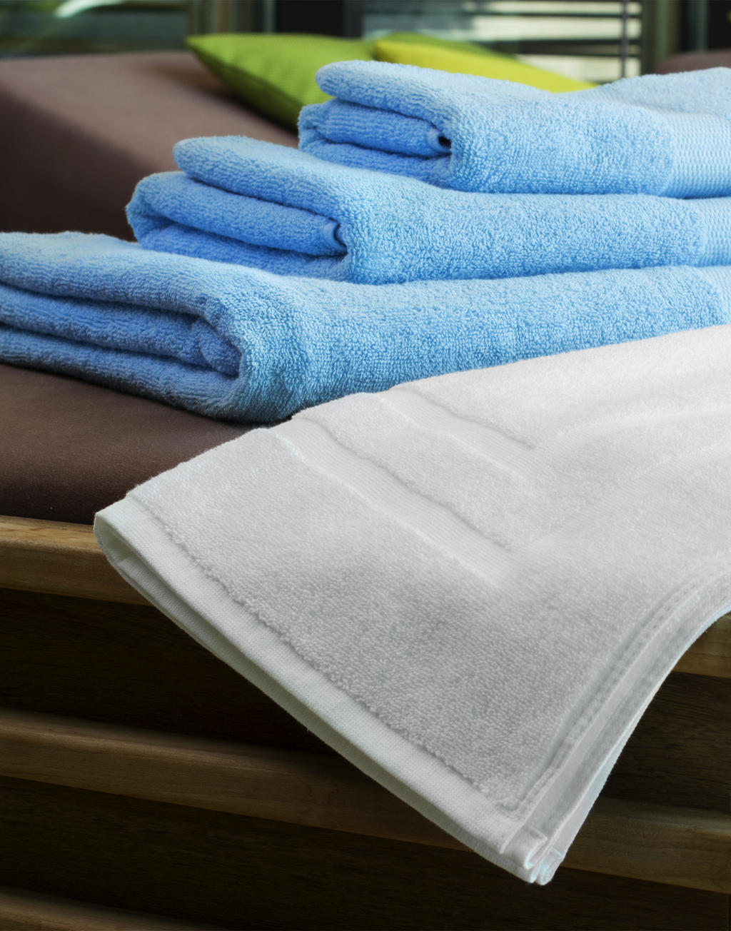 Tiber Bath Mat 50x70 cm in Farbe Snowwhite