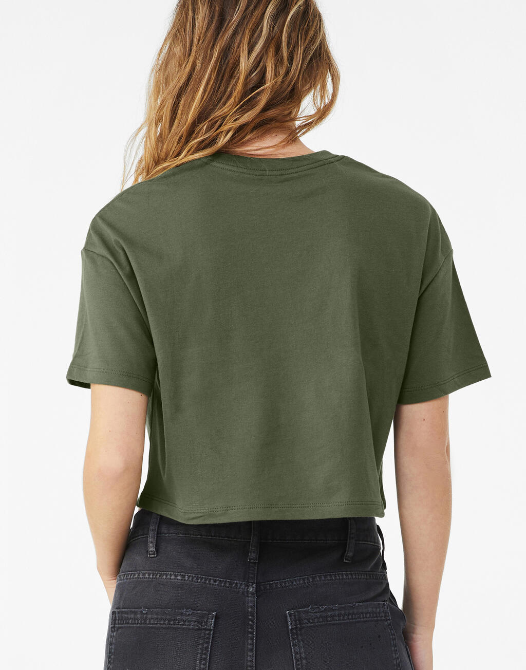Women's Jersey Crop Tee - ShirtStore