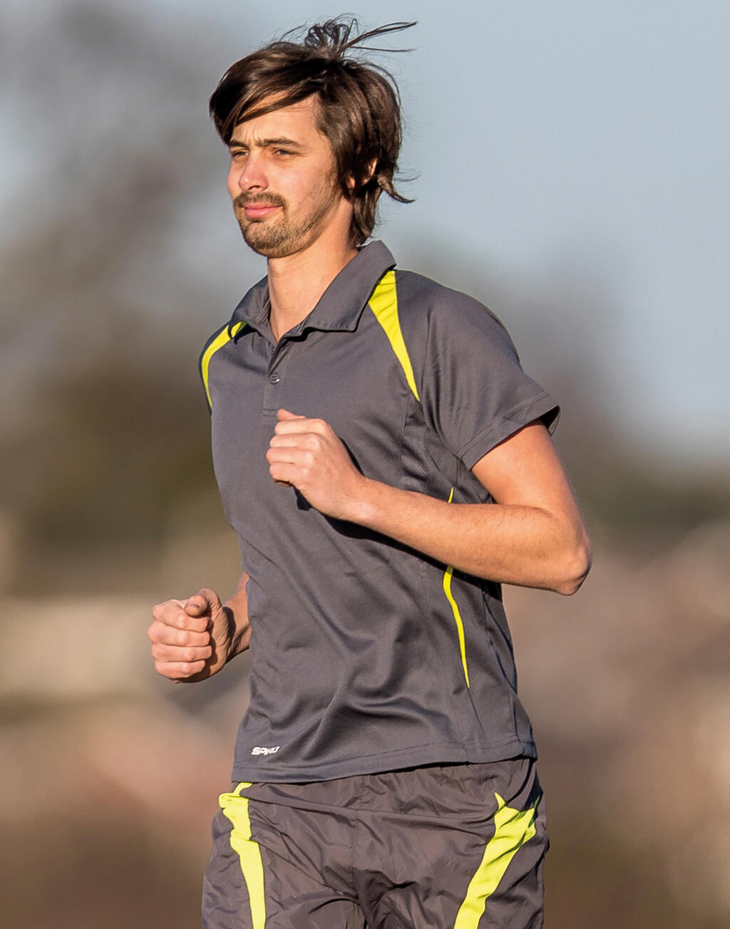  Spiro Team Spirit Polo in Farbe White/Navy