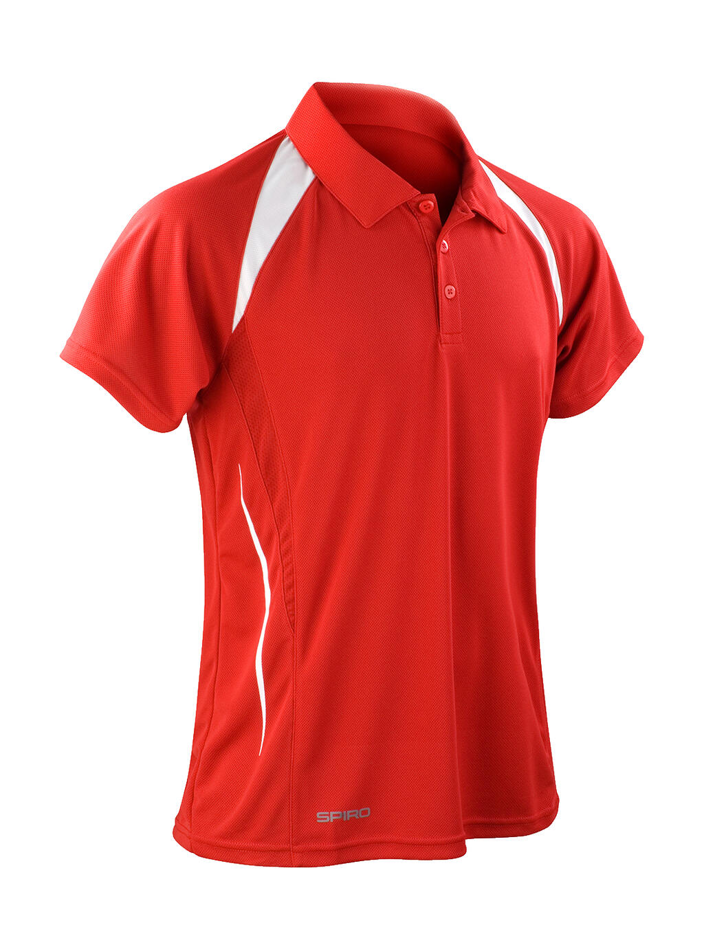  Spiro Team Spirit Polo in Farbe Red/White