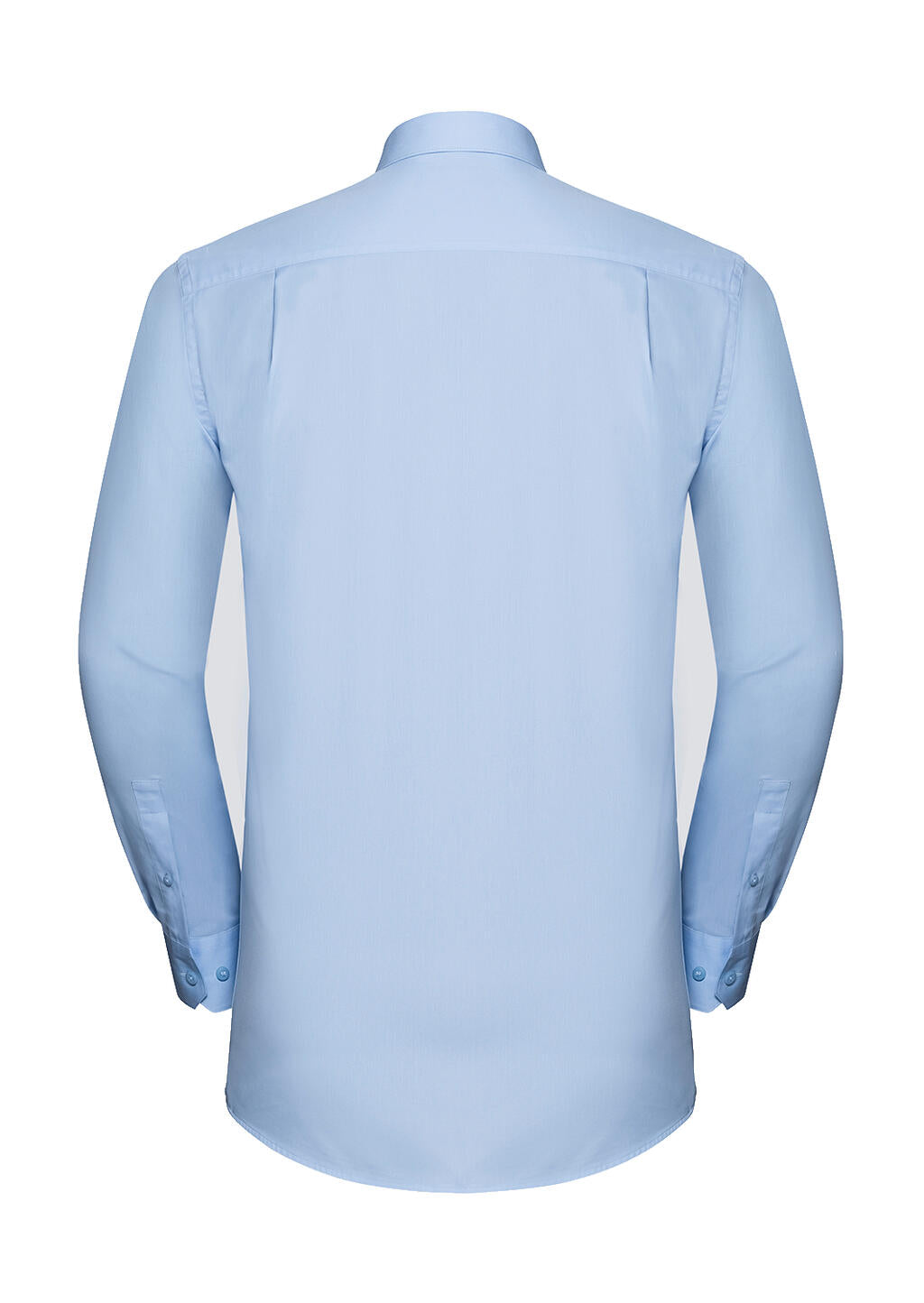  Men's LS Tailored Coolmax® Shirt in Farbe White