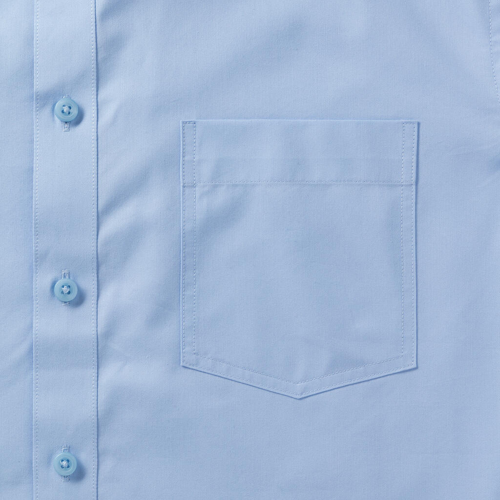  Men's LS Tailored Coolmax® Shirt in Farbe White