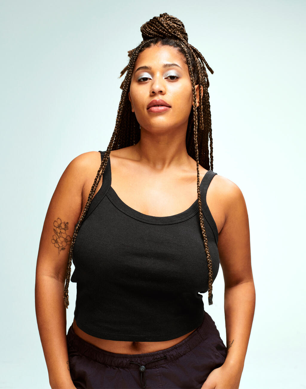 Women's Micro Rib Spaghetti Strap Tank - ShirtStore