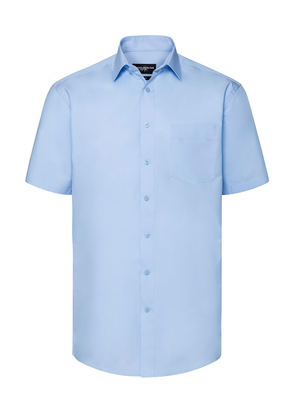  Men's Tailored Coolmax® Shirt in Farbe Light Blue