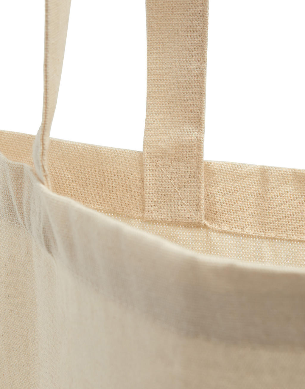  Baby Canvas Cotton Bag LH with Gusset in Farbe Snowwhite