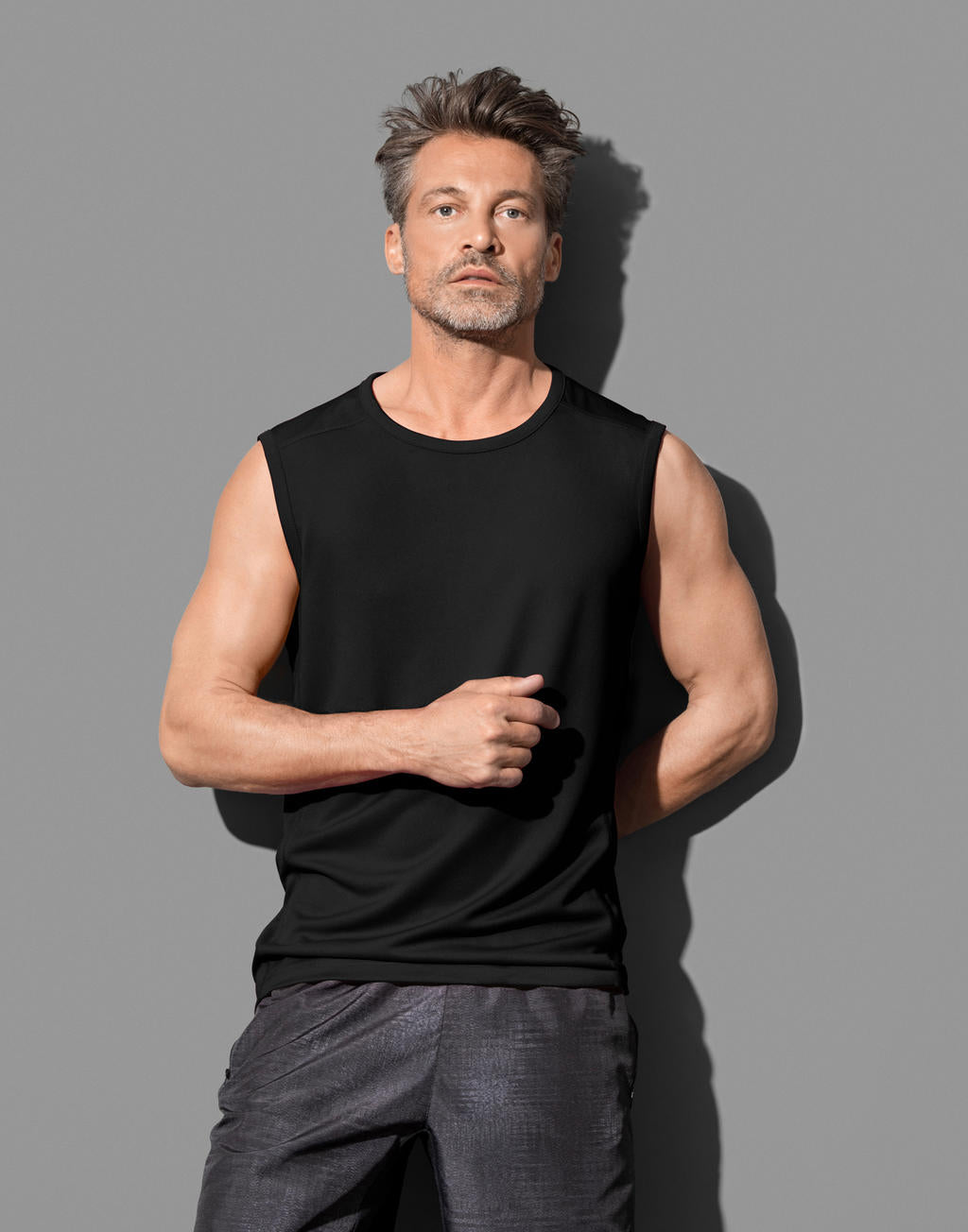  Active 140 Sleeveless Men in Farbe White
