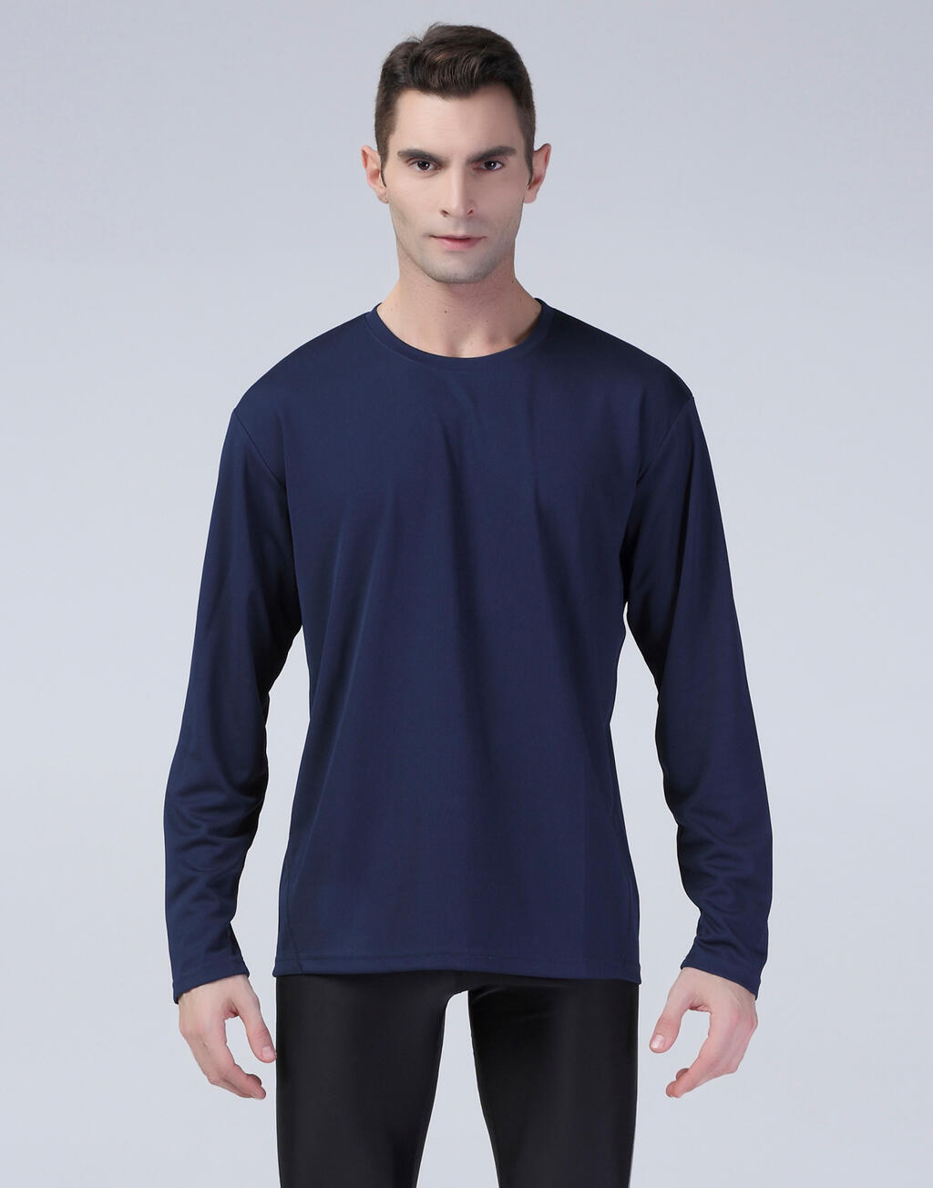  Performance T-Shirt LS in Farbe White