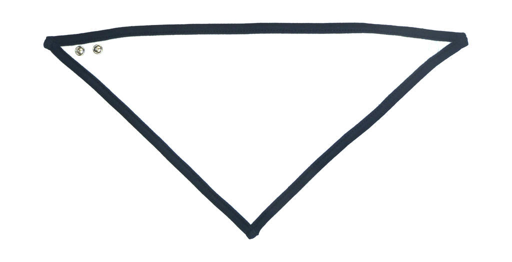  Bandana Bib in Farbe White/Nautical Navy