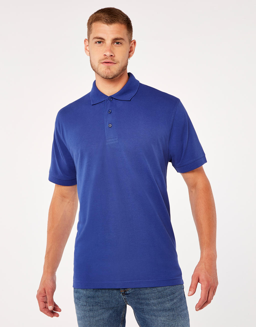  Men's Classic Fit Polo Superwash® 60º in Farbe White