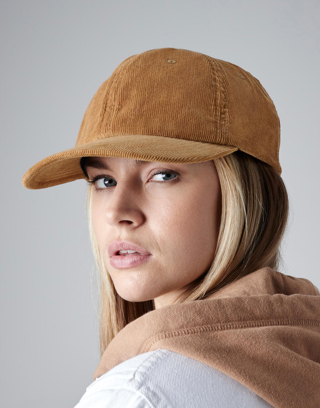  Heritage Cord Cap in Farbe Black