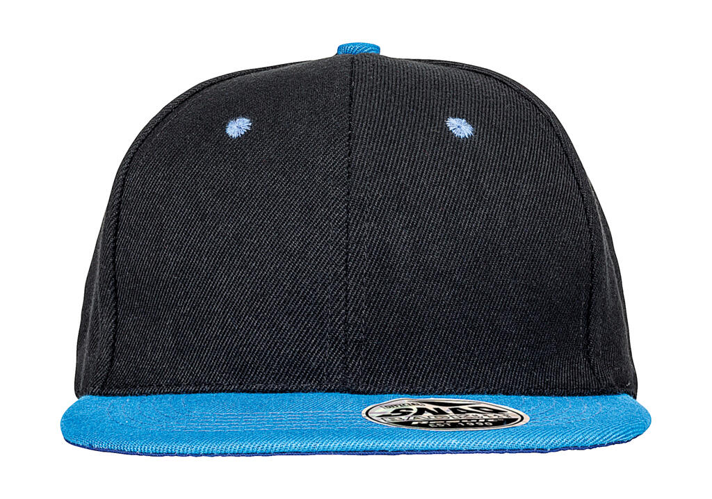  Bronx Original Flat Peak Dual Color in Farbe White/Black