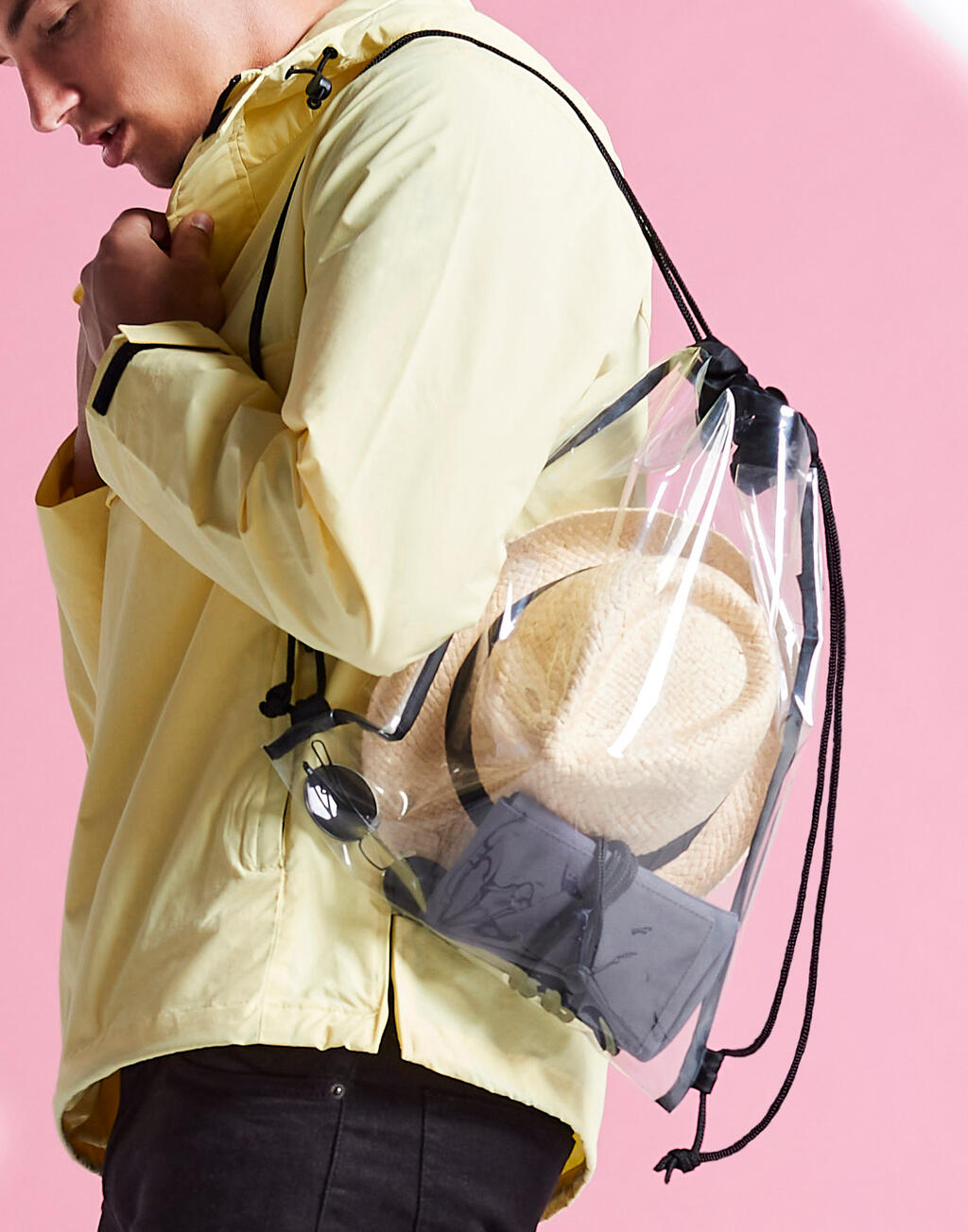  Clear Gymsac in Farbe Clear/Black