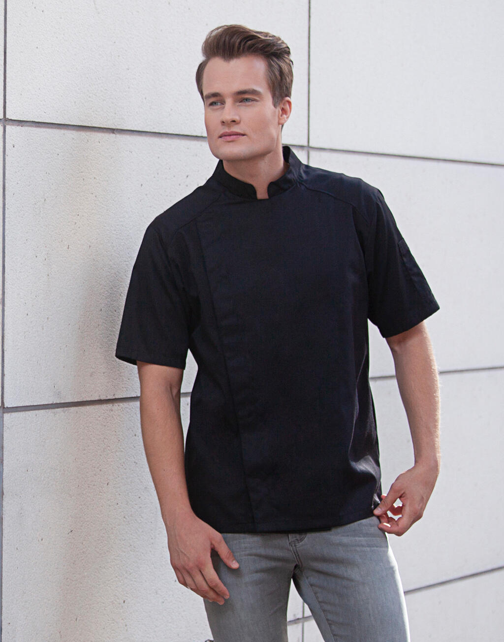 Short-Sleeve Chef Jacket Modern-Look - ShirtStore