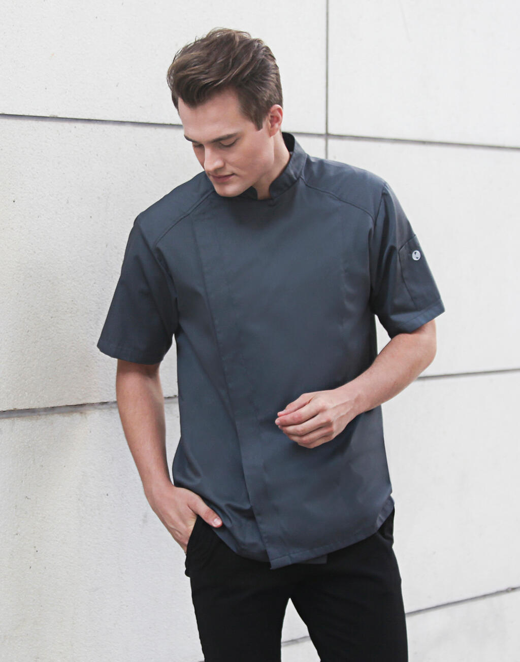 Short-Sleeve Chef Jacket Modern-Look - ShirtStore