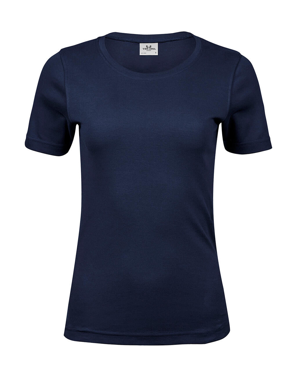  Ladies' Interlock T-Shirt in Farbe Navy