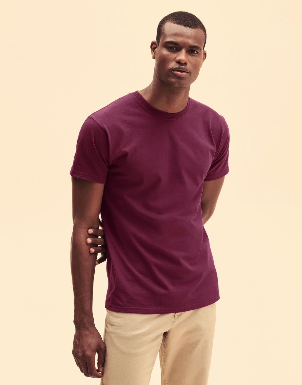  Super Premium Tee in Farbe White