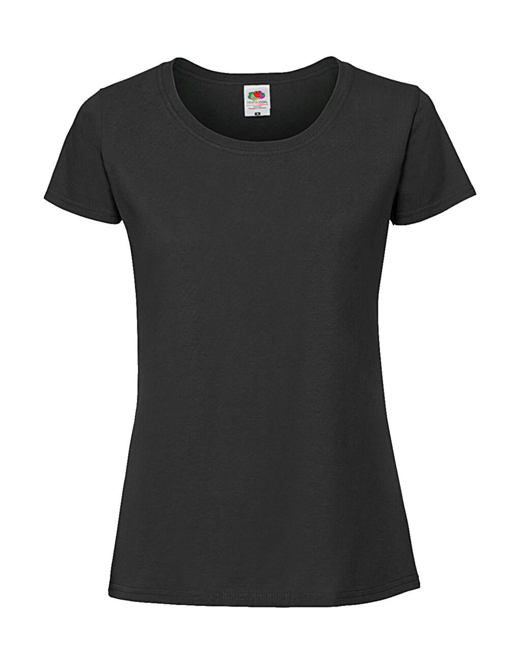  Ladies' Ringspun Premium T in Farbe Black