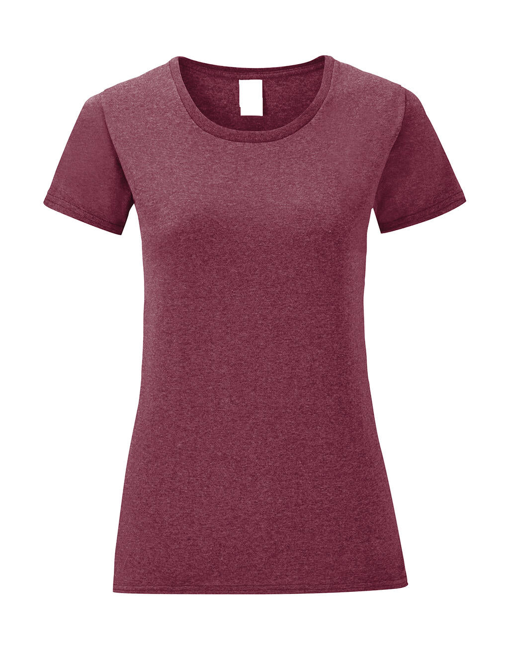 Ladies' Iconic 150 T in Farbe Heather Burgundy