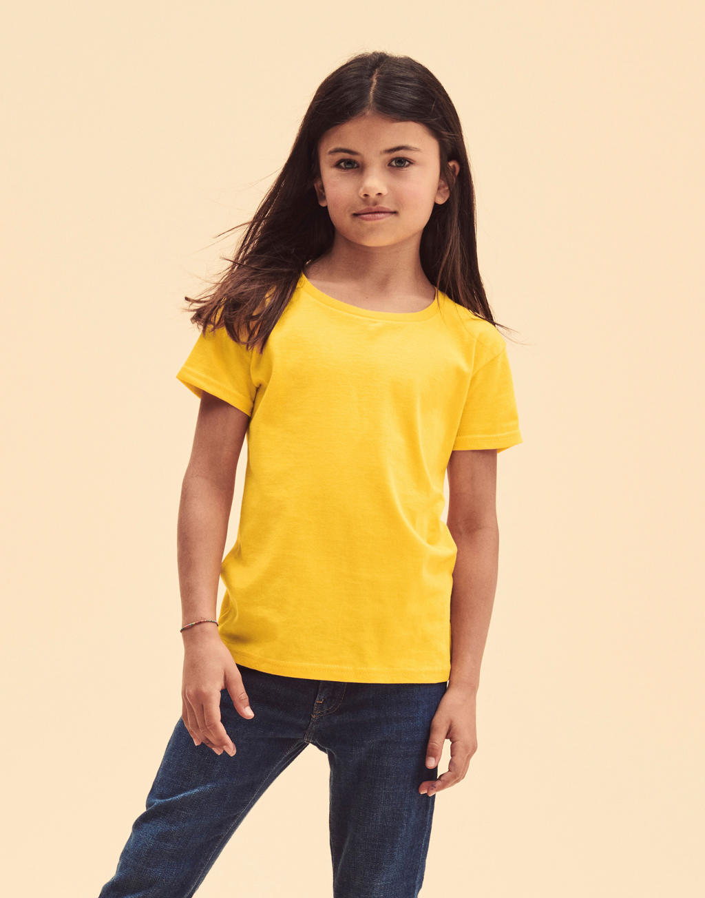  Girls' Iconic 150 T in Farbe White