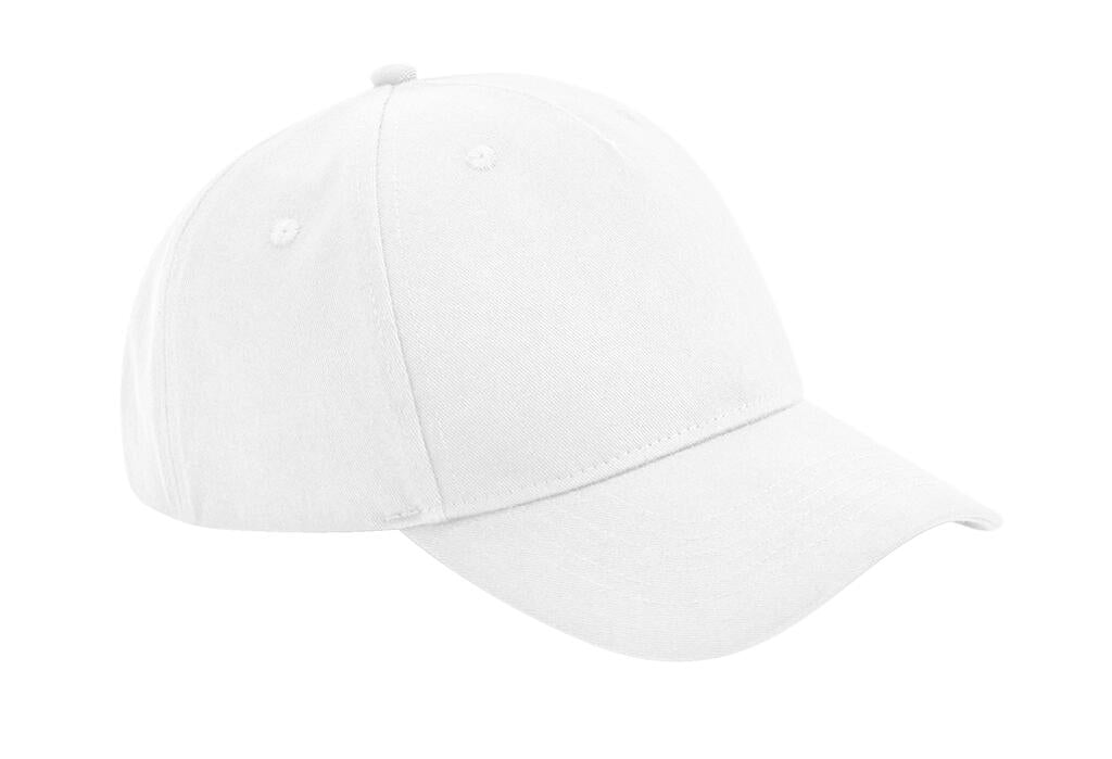  Organic Cotton 5 Panel in Farbe White