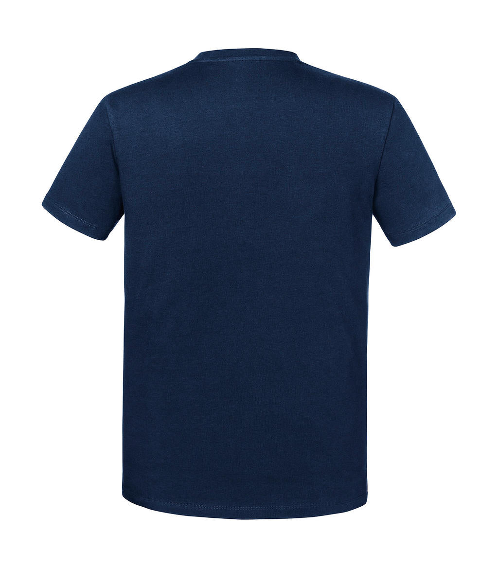  Men's Pure Organic V-Neck Tee in Farbe French Navy