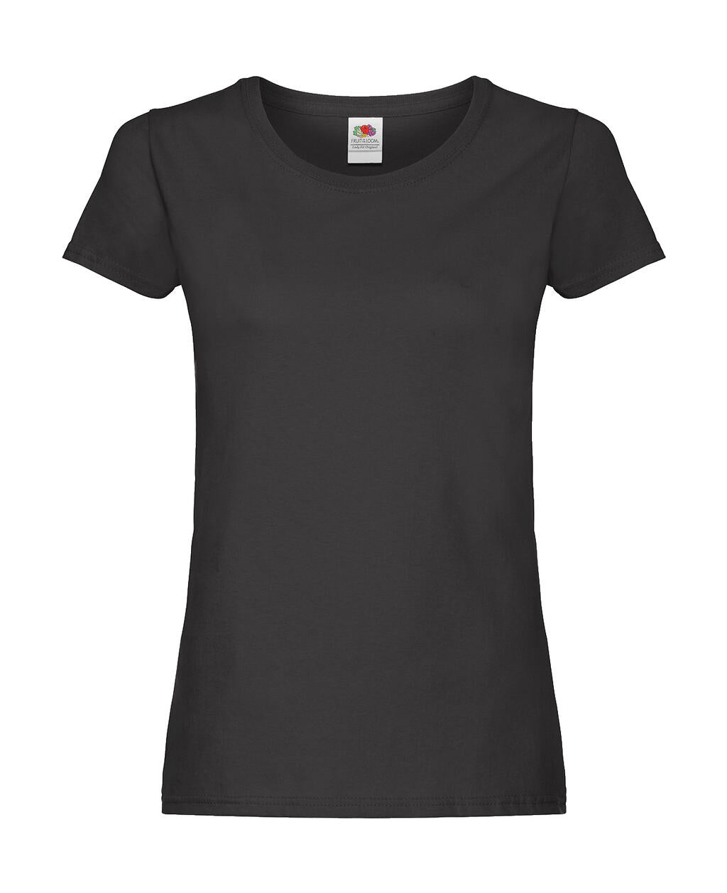  Ladies' Original T in Farbe Black