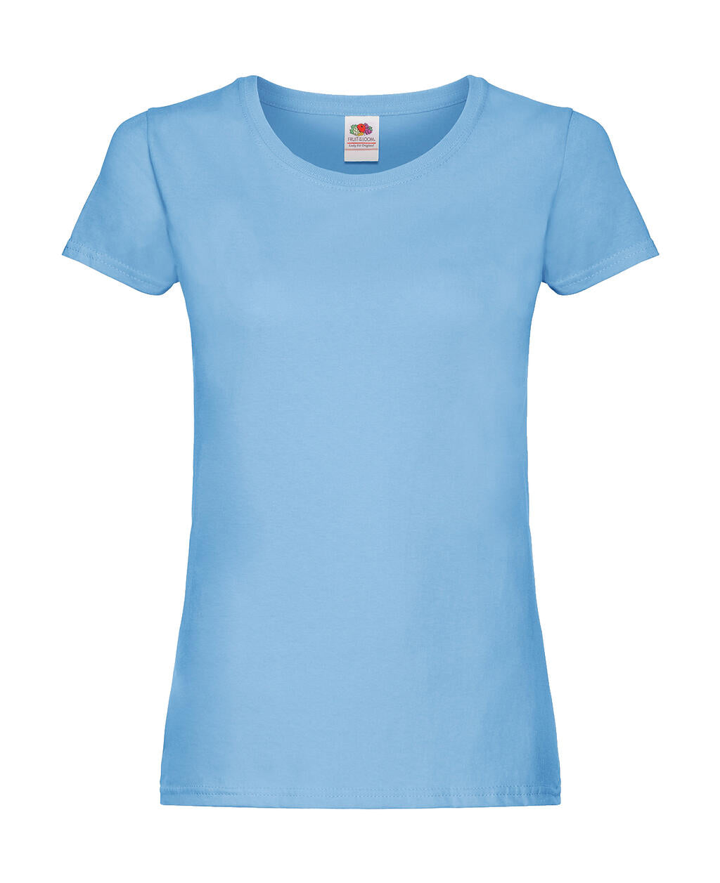  Ladies' Original T in Farbe Sky Blue