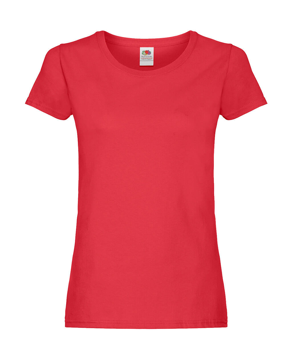  Ladies' Original T in Farbe Red