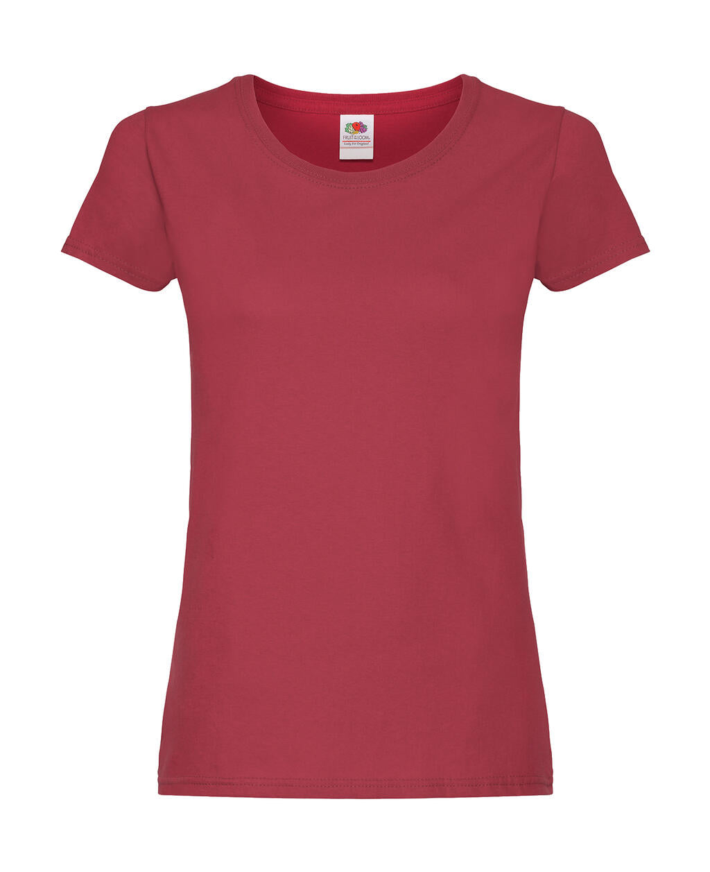  Ladies' Original T in Farbe Brick Red