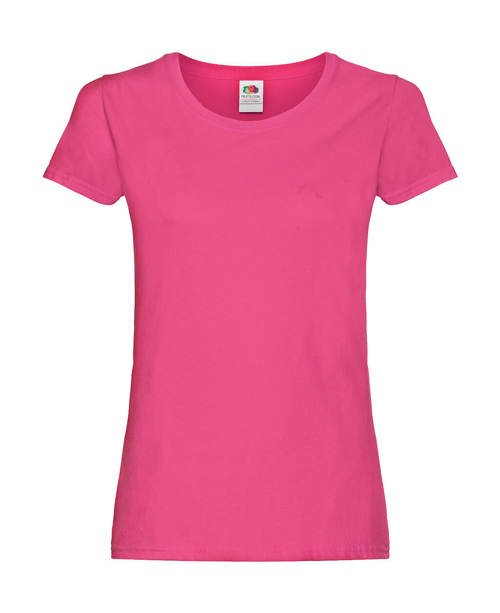 Ladies' Original T in Farbe Fuchsia