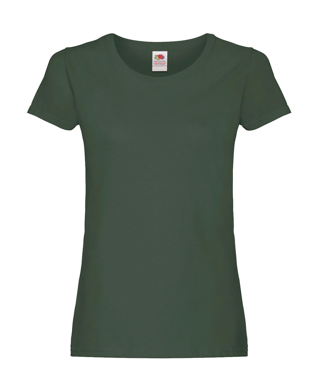  Ladies' Original T in Farbe Bottle Green