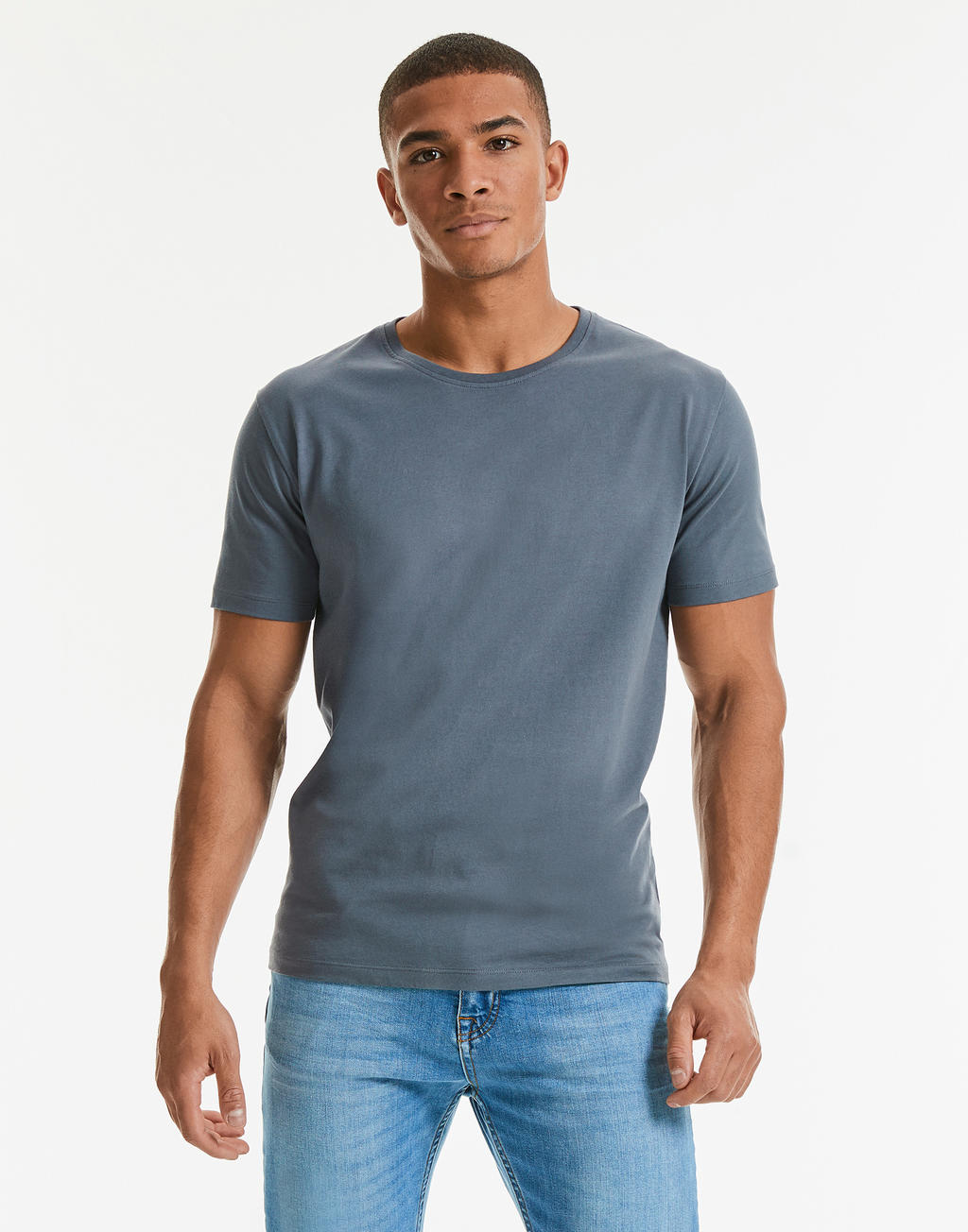  Men's Pure Organic Heavy Tee in Farbe White