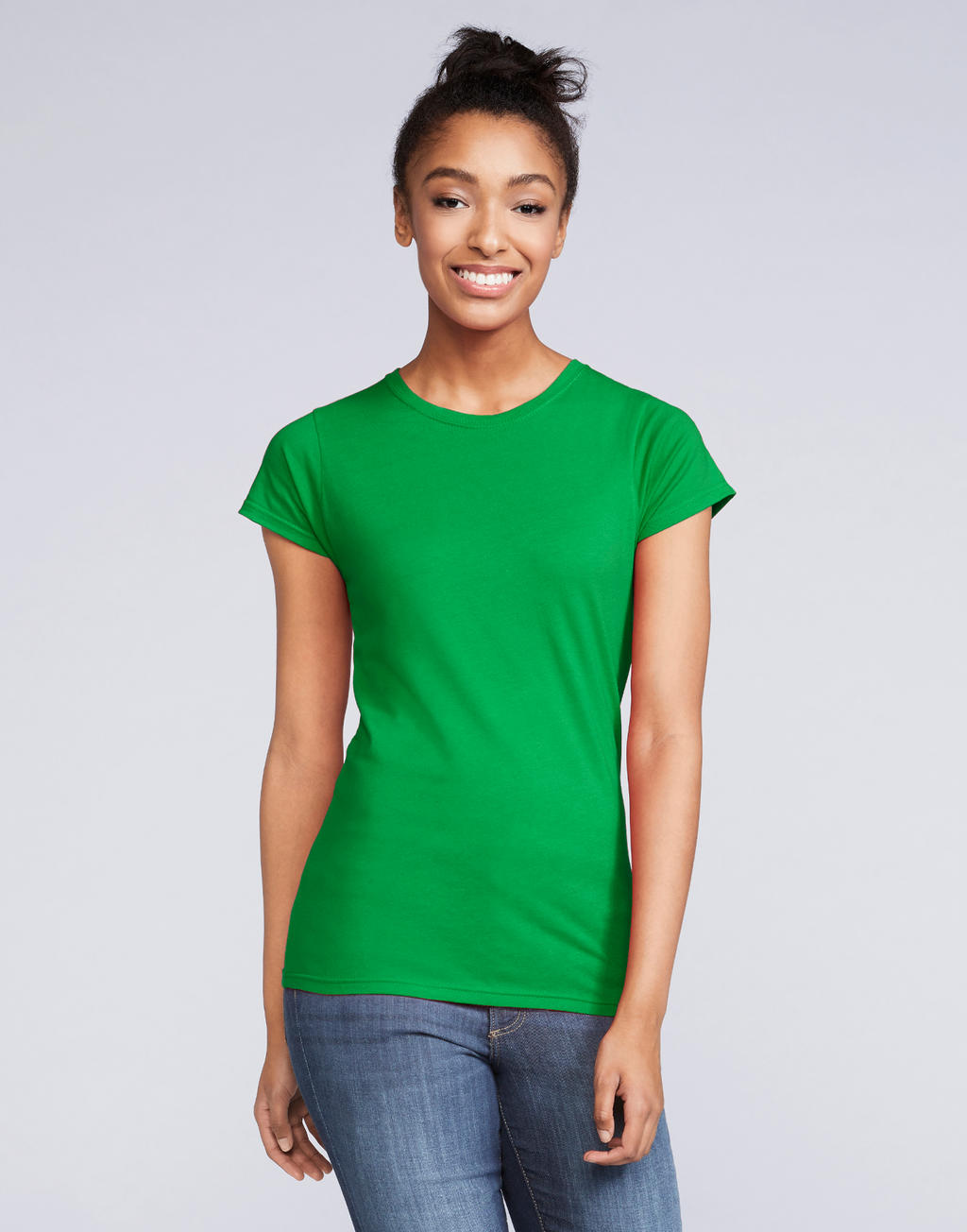  Softstyle® Ladies' T-Shirt in Farbe White