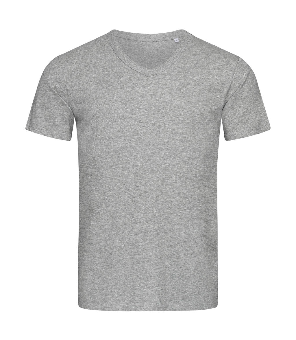  Ben V-Neck in Farbe Grey Heather