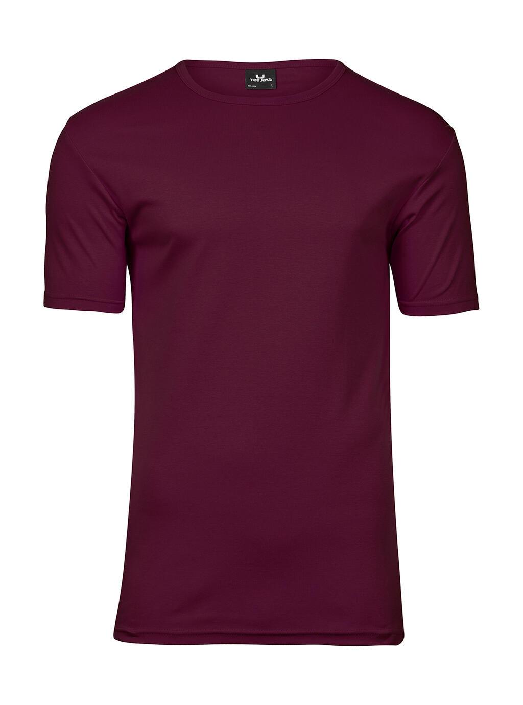 Men's Interlock T-Shirt in Farbe Wine