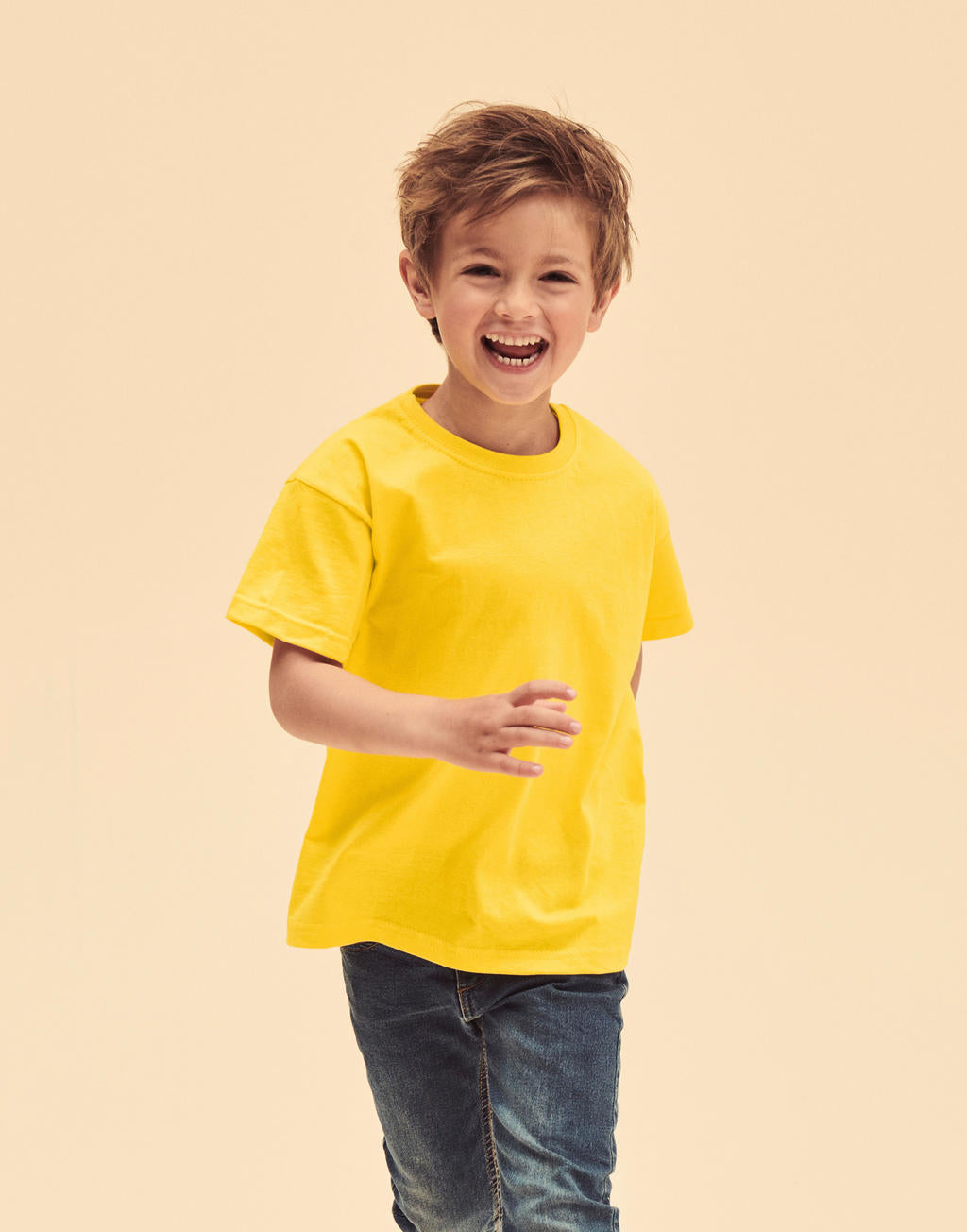  Kids Valueweight T in Farbe White