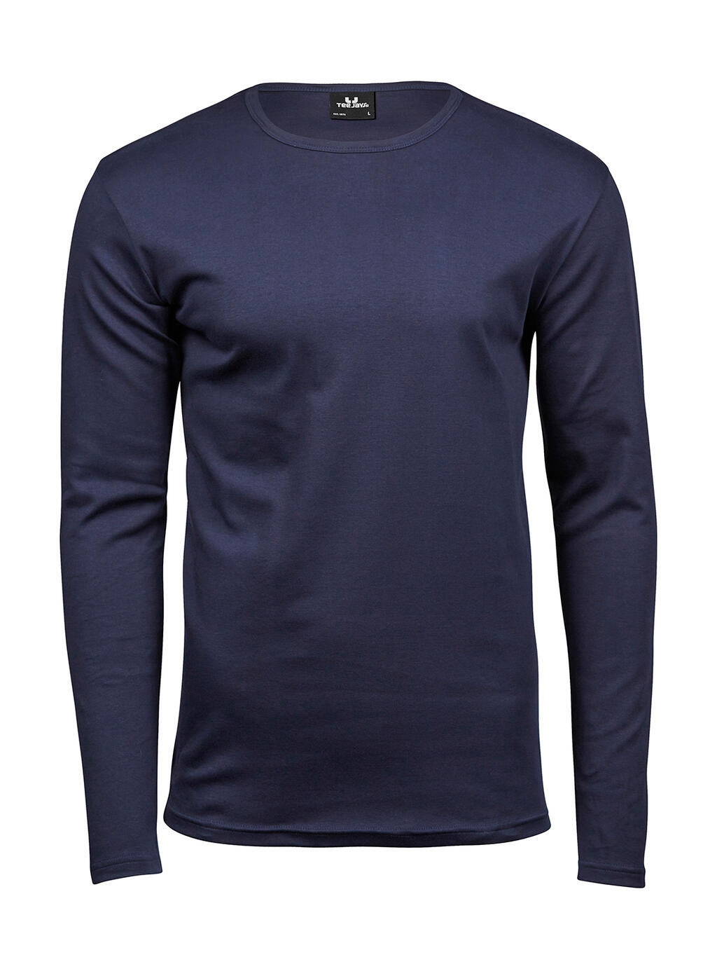 Men's LS Interlock T-Shirt in Farbe Navy