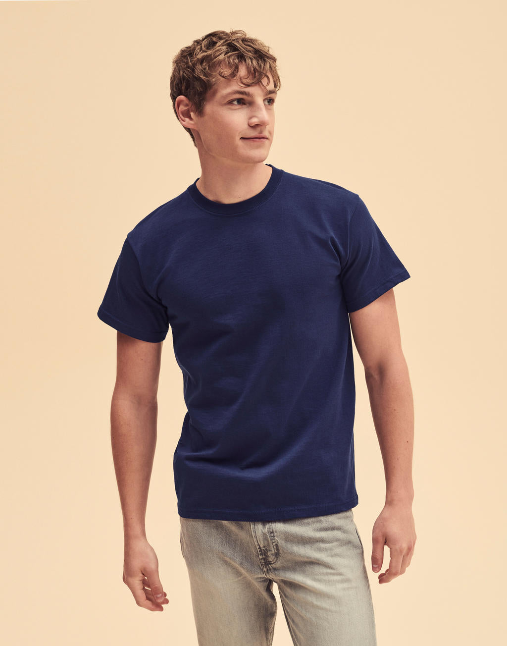  Heavy Cotton T in Farbe White