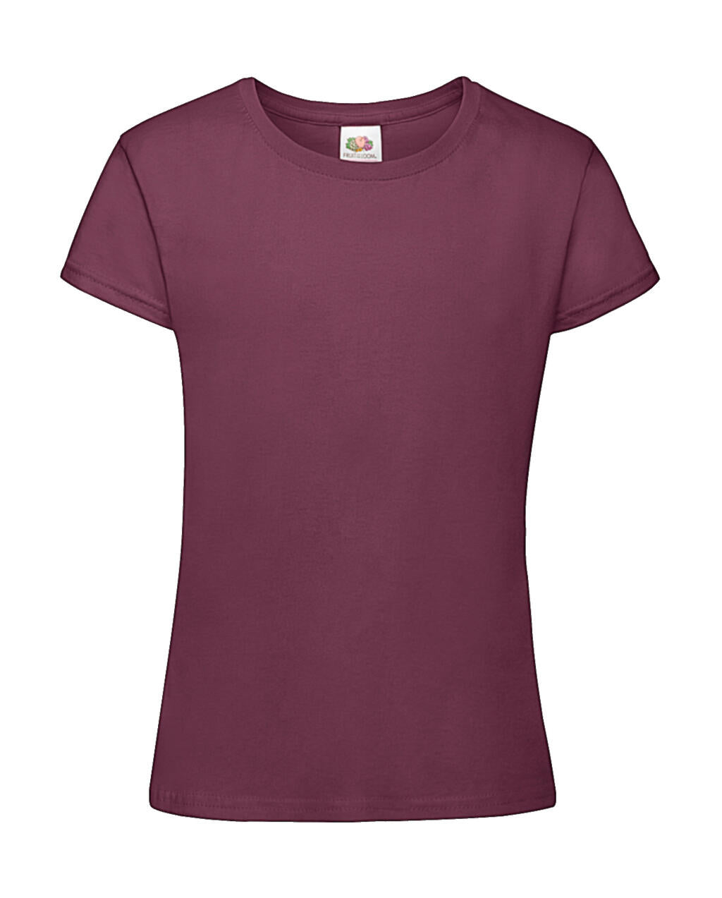  Girls' Sofspun® T in Farbe Burgundy